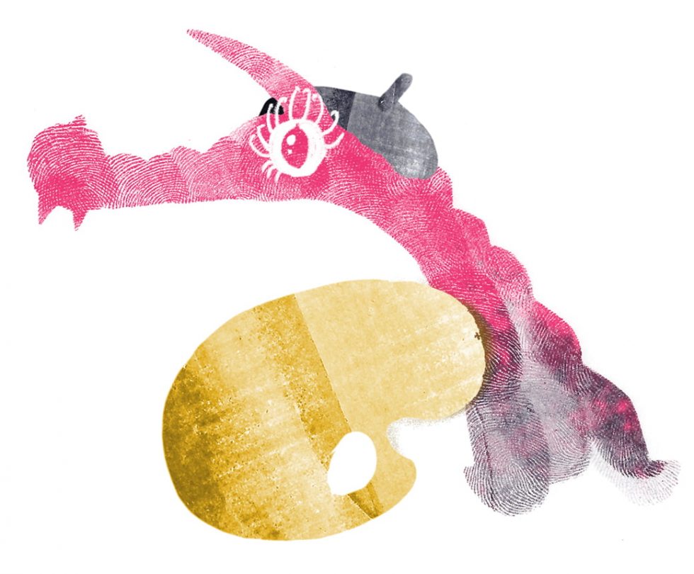 ilustración, Dragones de Robledo, pintor.