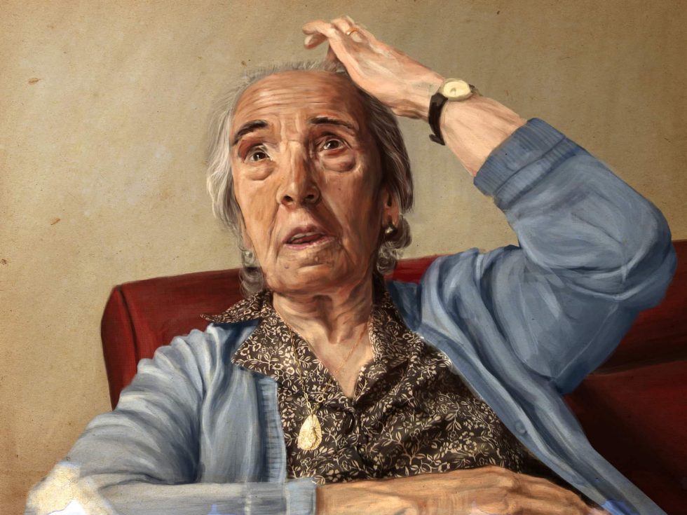 Retrato digital, Abuela Vitoria